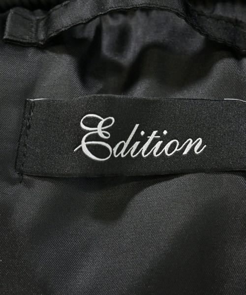 EDITION（エディション）ミリタリーブルゾン 黒 サイズ:F レディース/2200671569013