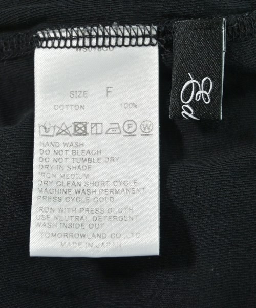 EDITION（エディション）Tシャツ・カットソー 黒 サイズ:F レディース/2200675479257