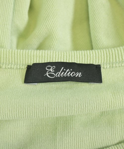 EDITION（エディション）Tシャツ・カットソー 緑 サイズ:34(XS位) レディース/2200675479332