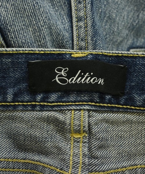 EDITION（エディション）デニムパンツ 青 サイズ:25(S位) レディース/2200677802046