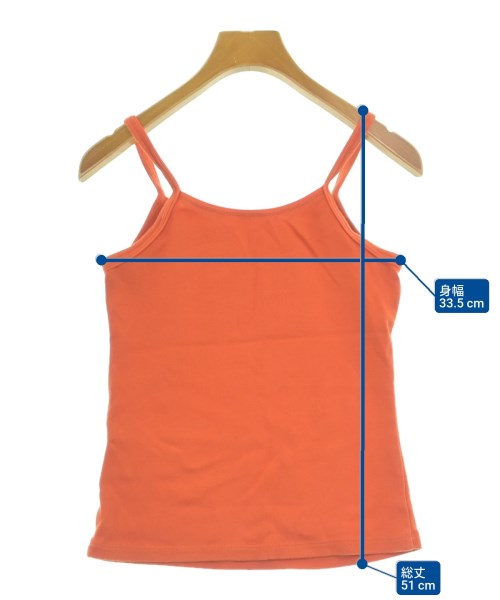 EDITION（エディション）キャミソール オレンジ サイズ:F レディース/2200679571049