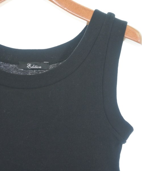 EDITION（エディション）タンクトップ 黒 サイズ:F レディース/2200679658023