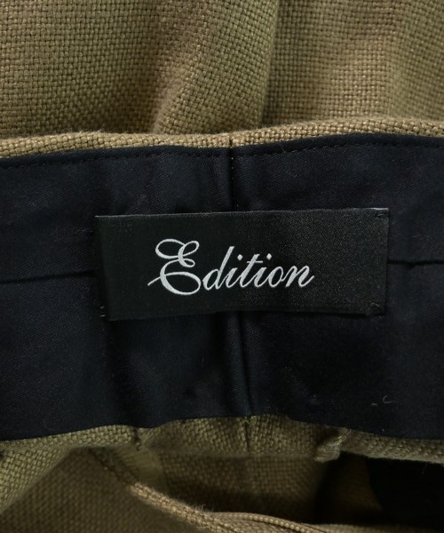 EDITION（エディション）スラックス 茶 サイズ:36(S位) レディース/2200693625155