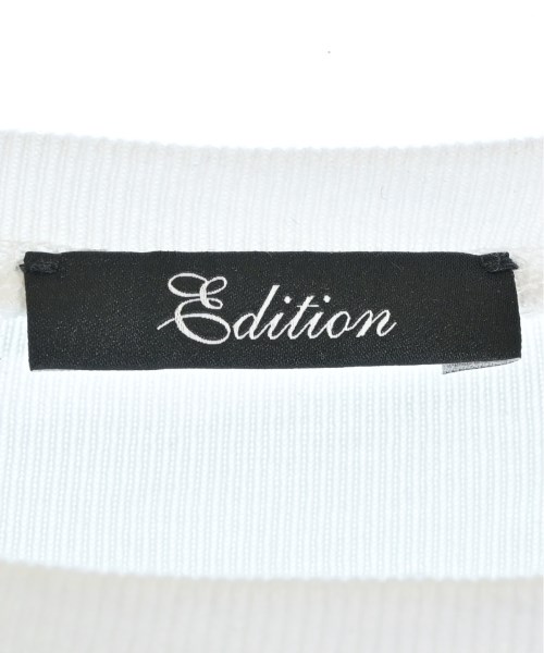EDITION（エディション）Tシャツ・カットソー 白 サイズ:36(S位) レディース/2200696035050