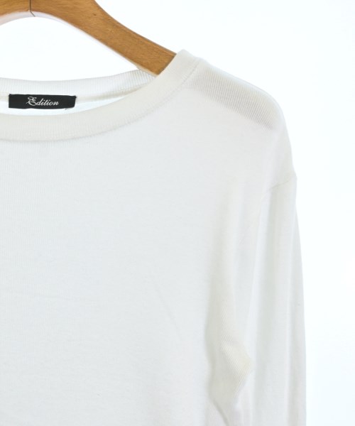 EDITION（エディション）Tシャツ・カットソー 白 サイズ:36(S位) レディース/2200696035050