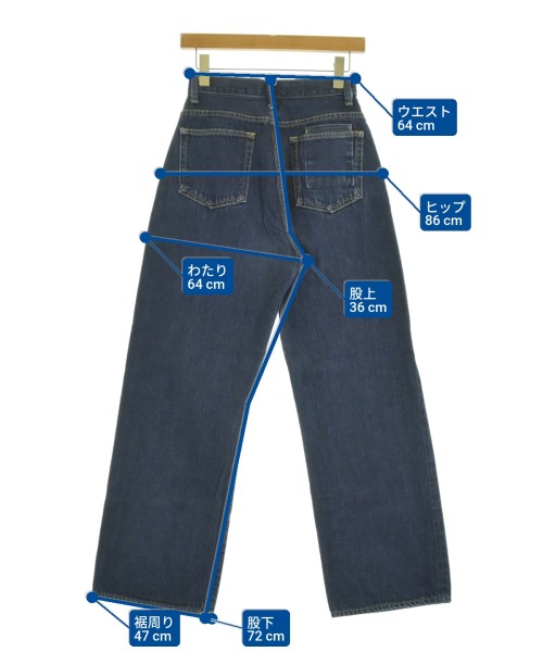 EDITION（エディション）デニムパンツ 青 サイズ:26(M位) レディース/2200693087137