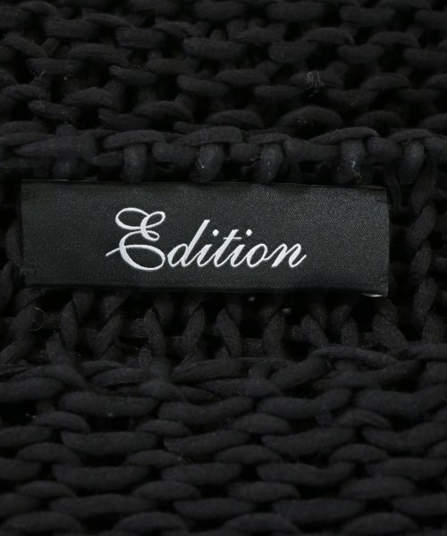 EDITION（エディション）ニット・セーター 黒 サイズ:F レディース/2200695443108