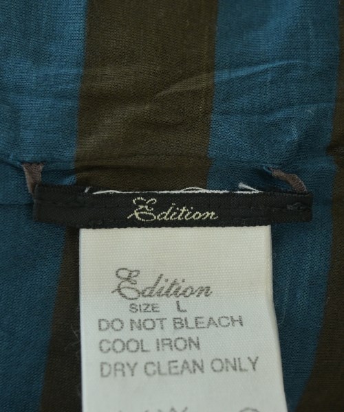 EDITION（エディション）Tシャツ・カットソー 青 サイズ:L レディース/2200697936783