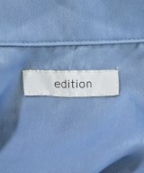 EDITION（エディション）カジュアルシャツ 青 サイズ:34(XS位) レディース/2200654757048