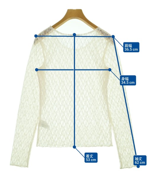 EDITION（エディション）ブラウス 白 サイズ:F レディース/2200617364108