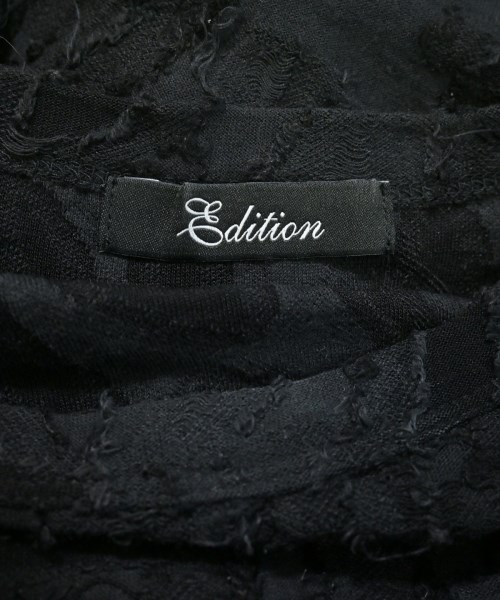 EDITION（エディション）ノースリーブ 黒 サイズ:F レディース/2200655639152