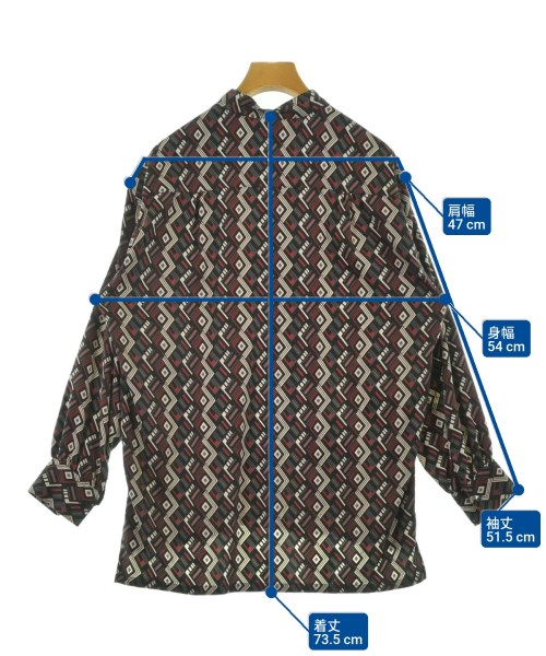 EDITION（エディション）カジュアルシャツ 黒 サイズ:36(S位) レディース/2200649374083