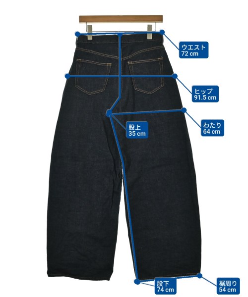 EDITION（エディション）デニムパンツ 紺 サイズ:38(M位) レディース/2200657817046