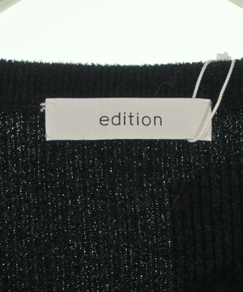 EDITION（エディション）ニット・セーター 黒 サイズ:34(XS位) レディース/2200657888022