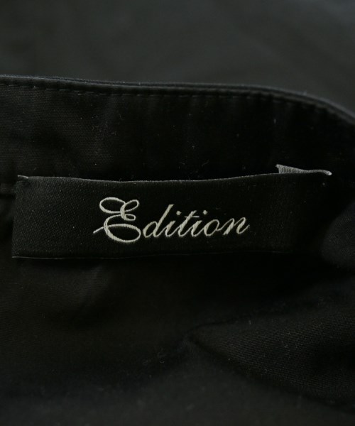 EDITION（エディション）ブラウス 黒 サイズ:36(S位) レディース/2200659079046