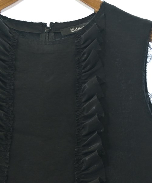 EDITION（エディション）ブラウス 黒 サイズ:F レディース/2200659079053