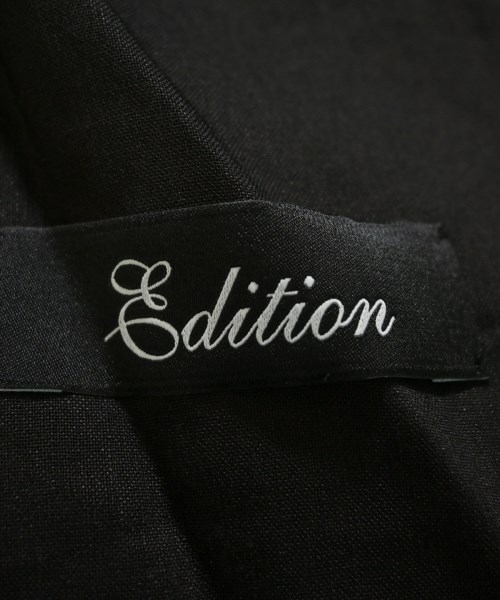 EDITION（エディション）オールインワン/サロペット 黒 サイズ:34(XS位) レディース/2200659181336