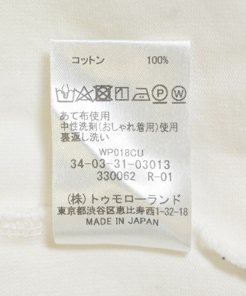 EDITION（エディション）Tシャツ・カットソー 白 サイズ:34(XS位) レディース/2200711274068
