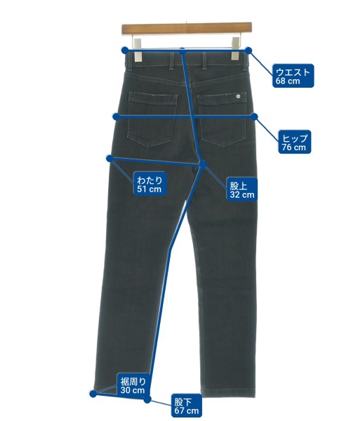 EDITION（エディション）カーゴパンツ 黒 サイズ:25(S位) レディース/2200716669012
