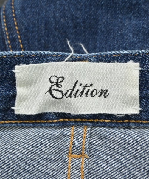 EDITION（エディション）デニムパンツ 青 サイズ:38(M位) レディース/2200648623021