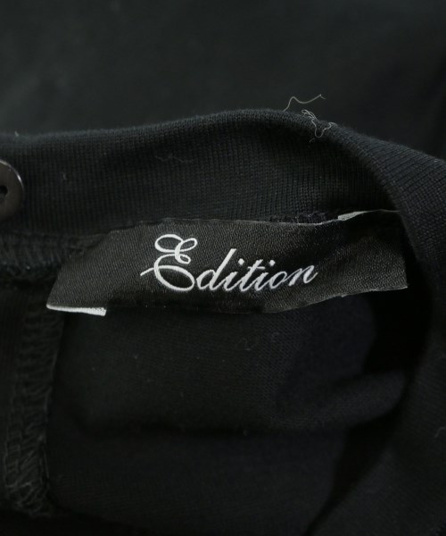 EDITION（エディション）Tシャツ・カットソー 黒 サイズ:34(XS位) レディース/2200631873075