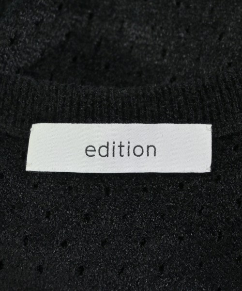 EDITION（エディション）ワンピース 黒 サイズ:36(S位) レディース/2200648986058