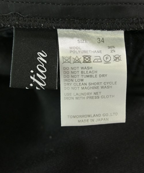 EDITION（エディション）その他 黒 サイズ:34(XS位) レディース/2200648276098