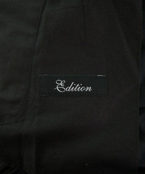 EDITION（エディション）カーゴパンツ 黒 サイズ:36(S位) レディース/2200705575027