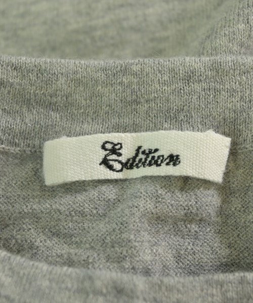 EDITION（エディション）Tシャツ・カットソー グレー サイズ:F レディース/2200706971019