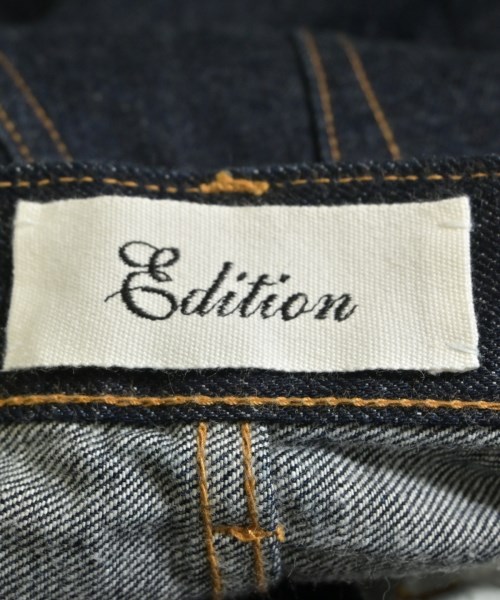 EDITION（エディション）デニムパンツ 紺 サイズ:36(S位) レディース/2200660127033