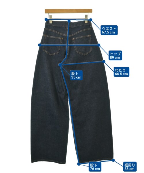 EDITION（エディション）デニムパンツ 紺 サイズ:36(S位) レディース/2200660127033