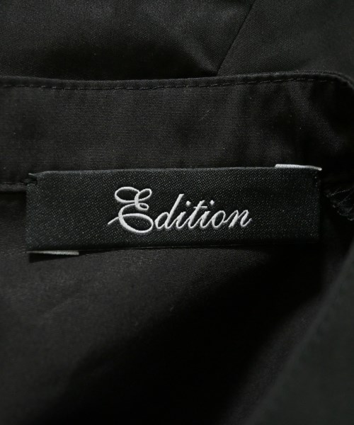 EDITION（エディション）ブラウス 黒 サイズ:34(XS位) レディース/2200660640082