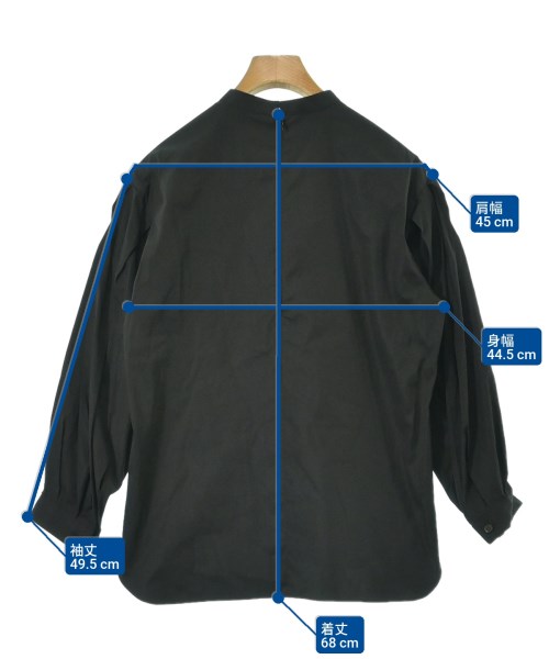 EDITION（エディション）ブラウス 黒 サイズ:34(XS位) レディース/2200660640082