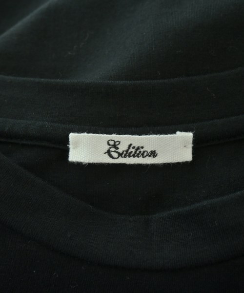 EDITION（エディション）Tシャツ・カットソー 黒 サイズ:F レディース/2200660640099