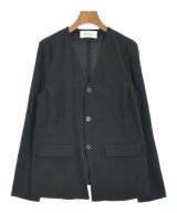 EDITION（エディション）ノーカラージャケット 黒 サイズ:36(S位) レディース/2200665107078