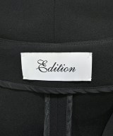 EDITION（エディション）ノーカラージャケット 黒 サイズ:36(S位) レディース/2200665107078