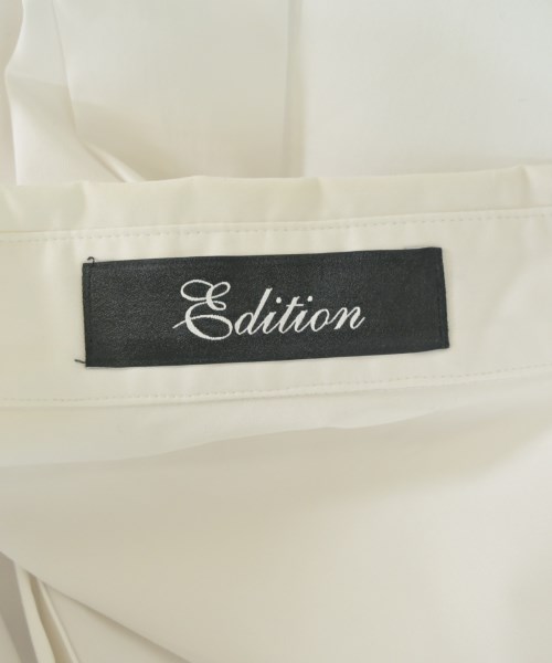 EDITION（エディション）カジュアルシャツ 白 サイズ:F レディース/2200664219062
