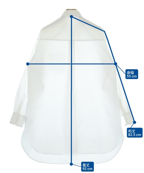 EDITION（エディション）カジュアルシャツ 白 サイズ:F レディース/2200664219062