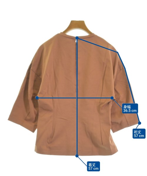 EDITION（エディション）Tシャツ・カットソー 茶 サイズ:36(S位) レディース/2200662848042