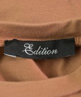 EDITION（エディション）Tシャツ・カットソー 茶 サイズ:36(S位) レディース/2200662848042