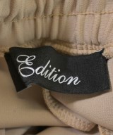 EDITION（エディション）スウェットパンツ ベージュ サイズ:34(XS位) レディース/2200667701106