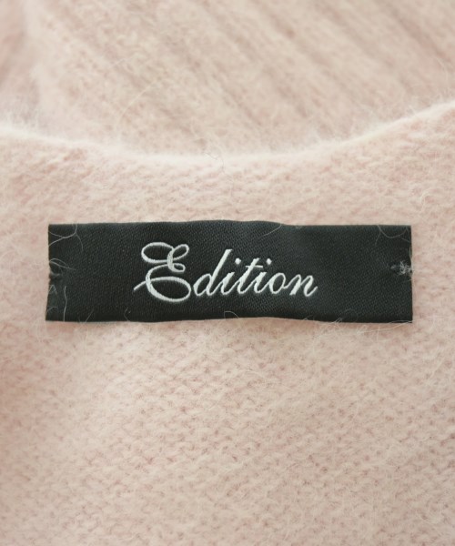 EDITION（エディション）ベスト/ノースリーブ ピンク サイズ:F レディース/2200665167058