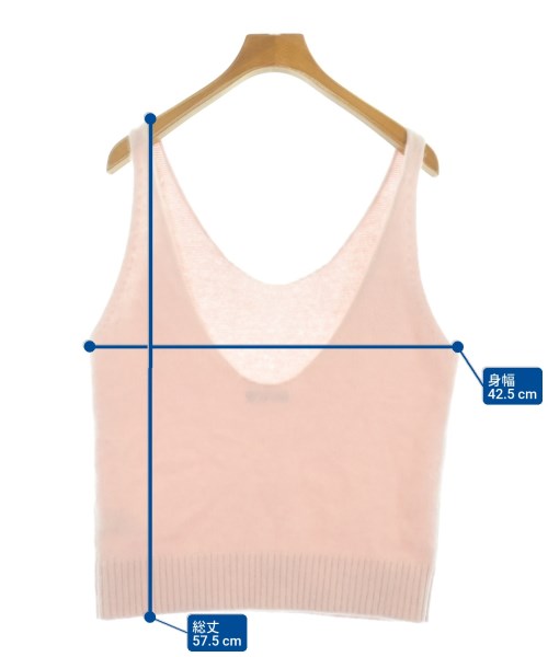 EDITION（エディション）ベスト/ノースリーブ ピンク サイズ:F レディース/2200665167058