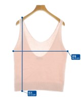 EDITION（エディション）ベスト/ノースリーブ ピンク サイズ:F レディース/2200665167058
