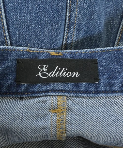 EDITION（エディション）ロング・マキシ丈スカート 青 サイズ:36(S位) レディース/2200670868018