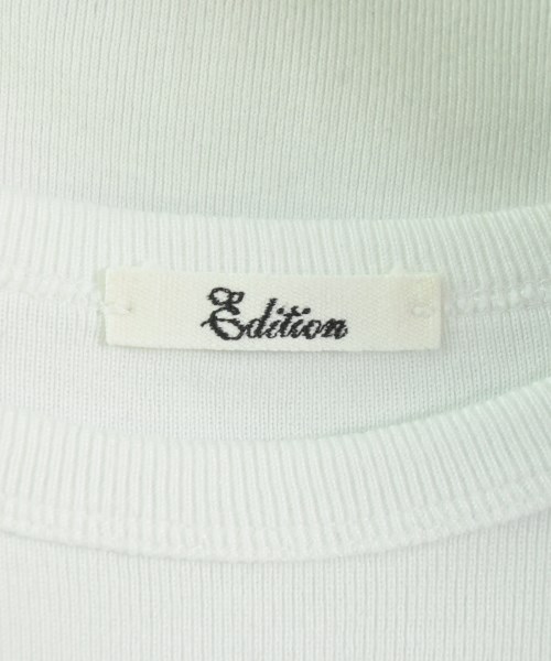 EDITION（エディション）タンクトップ 白 サイズ:36(S位) レディース/2200670977062