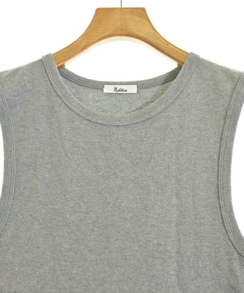 EDITION（エディション）ノースリーブ グレー サイズ:36(S位) レディース/2200670977079