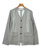 EDITION（エディション）ノーカラージャケット グレー サイズ:34(XS位) レディース/2200725058104
