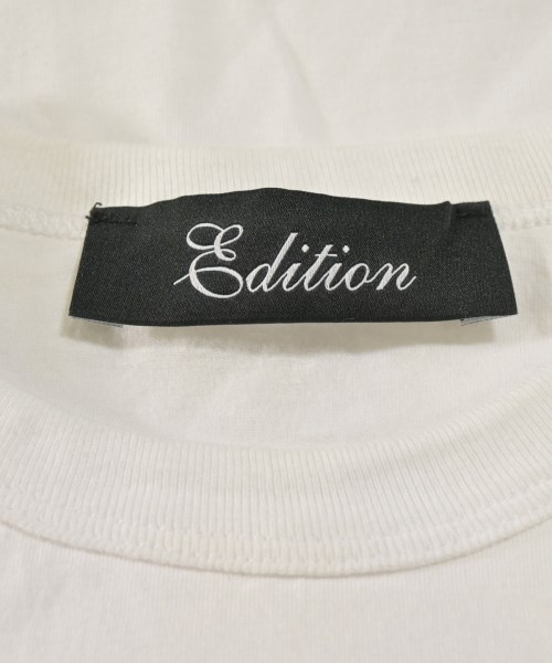 EDITION（エディション）Tシャツ・カットソー 白 サイズ:F レディース/2200734010056