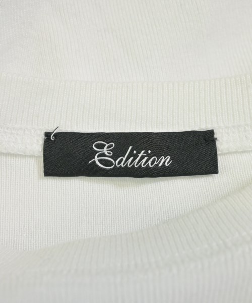 EDITION（エディション）Tシャツ・カットソー 白 サイズ:36(S位) レディース/2200721019062